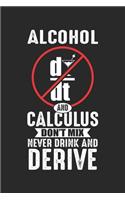 Alcohol And Calculus Don't Mix Never Drink And Derive