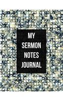 My Sermon Notes Journal