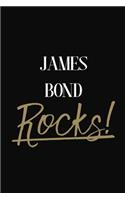 James Bond Rocks!: James Bond Diary Journal Notebook