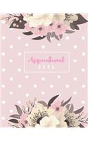 Appointment Book: 2019 Daily Appointment Book, 2019 Calendar Year Planner, Monthly Weekly Planner, Undated Appointment Book, 15-Minute Increments, Daily and Hourly Sc