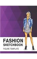 Fashion Sketchbook Figure Template: Easily Sketch Your Fashion Design with 200+ Large Figure Template