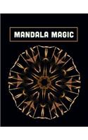 Mandala Magic: Mandala-Decorated Cornell Notes Notebook