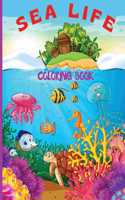 Sea Life Coloring Book for Kids