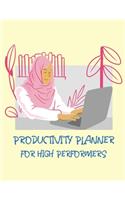 Productivity Planner For High Performers