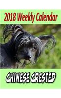 2018 Weekly Calendar Chinese Crested
