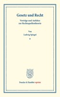 Gesetz Und Recht