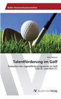 Talentforderung Im Golf
