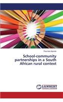 School-community partnerships in a South African rural context