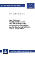 Grundsaetze der Ressourcenoekonomie und der Geldwirtschaft dargestellt am Beispiel der zweiten Weltwirtschaftskrise des 20. Jahrhunderts