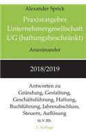 Praxisratgeber Unternehmergesellschaft UG (haftungsbeschränkt) 2018/2019