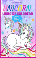 Unicorn Libro de Colorear para Niñas