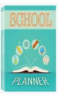 School Planner: Monthly Organizer with Inspirational Quotes, Schedule, Homework, Notes, and More