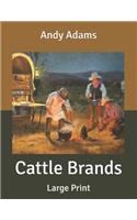 Cattle Brands: Large Print