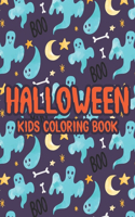 Halloween Kids Coloring Book