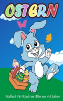 Ostern-Malbuch Für Kinder im Alter von 4-8 Jahren