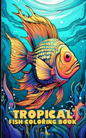 Tropical Fish Coloring Book