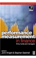 Performance Measurement in Finance: (Quantitative Finance)