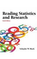 Reading Statistics and Research