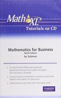 MathXL Tutorial CD for Mathematics for Business