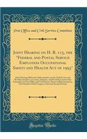 Joint Hearing on H. R. 115, the 