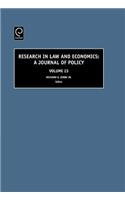 Research in Law and Economics, Volume 23