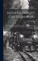 Modern Freight Car Estimating