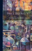 Price List no. 50