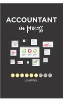 Funny Excel Spreadsheet Accountant in process Notebook