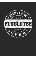 Bester Fluglotse Ever: A5 Liniertes - Notebook - Notizbuch - Taschenbuch - Journal - Tagebuch - Ein lustiges Geschenk für die Besten Männer Der Welt