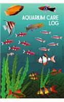 Aquarium Care log
