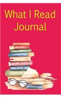 what i read journal