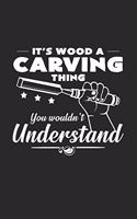 A wood carving thing