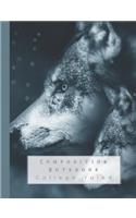 Composition Notebook: College Ruled Notebook for Magical Creatures and Animal Lovers - Two Wolves Amidst Full Moon