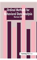 Ordinal Methods for Behavioral Data Analysis
