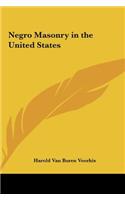 Negro Masonry in the United States