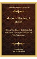 Marjorie Fleming, A Sketch