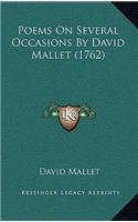 Poems on Several Occasions by David Mallet (1762)
