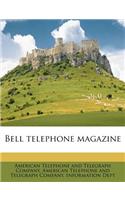 Bell Telephone Magazine