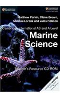 Cambridge International as and a Level Marine Science Teacher's Resource CD-ROM