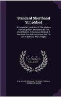 Standard Shorthand Simplified