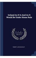 Ireland as It Is and as It Would Be Under Home Rule