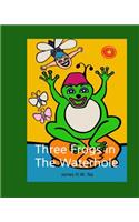 Three Frogs in the Waterhole