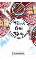 Blank Cookbook