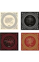 Game of Thrones Quotes Coaster Set