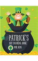 Patrick's Day Coloring Book For Kids