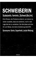 Schweißerin Notizbuch: Schweißerin Journal DIN A5 liniert 120 Seiten Geschenk