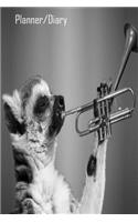 Planner/Diary: Undated Weekly Planner - Gift for Music Lover, Musician, Trumpet Player