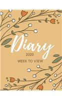 Diary 2020 Week To View