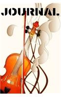 Violin journal Journal_6x9 in _100 pages_bleed For