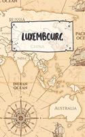 Luxembourg: Dotted Travel Diary Notebook or Journey Dotted Grid Journal - Holiday Trip Pocketbook for Men and Women with Dots